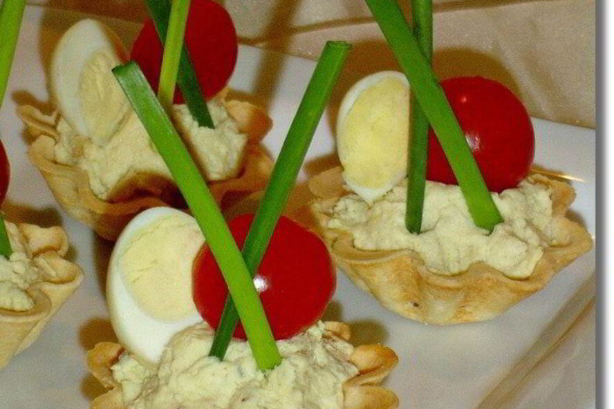 Рецепт тарталеток с куриным муссом