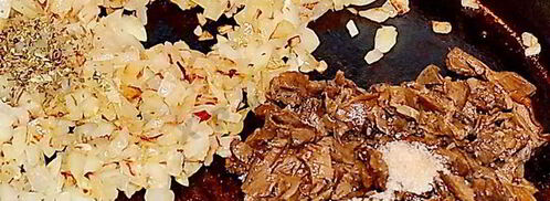 тарталетки с курицей и грибами. Шаг 6