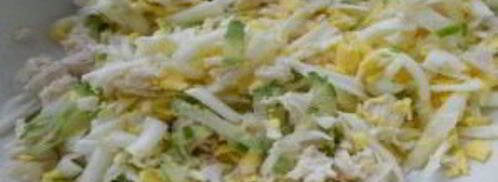 тарталетки с курицей и огурцом. Шаг 5