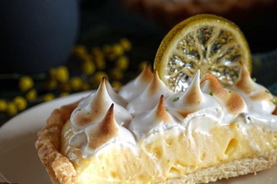 Рецепт тарталеток с лимонно-лаймовым кремом и меренгой