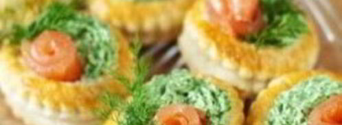 тарталетки с лососем. Шаг 5