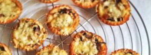 тарталетки с маринованными грибами. Шаг 3