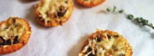 тарталетки с маринованными грибами. Шаг 4