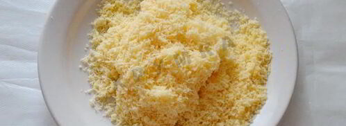 тарталетки с начинкой из крабовых палочек. Шаг 9