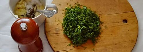 тарталетки с начинкой из крабовых палочек. Шаг 10