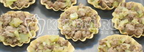 тарталетки с начинкой новогодний сюрприз. Шаг 7