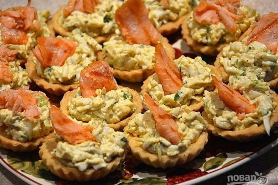 Рецепт тарталеток с начинкой