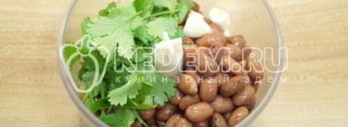 тарталетки с паштетом из фасоли. Шаг 5