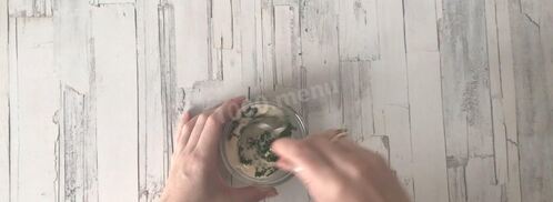 тарталетки с печенью трески и яйцом. Шаг 6