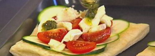 тарталетки с цукини, помидорами и сыром бри. Шаг 9