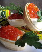 Вафельные тарталетки