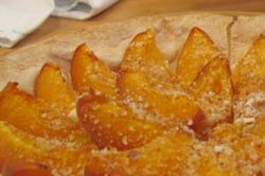 Рецепт абрикосового тарта из готового слоеного теста