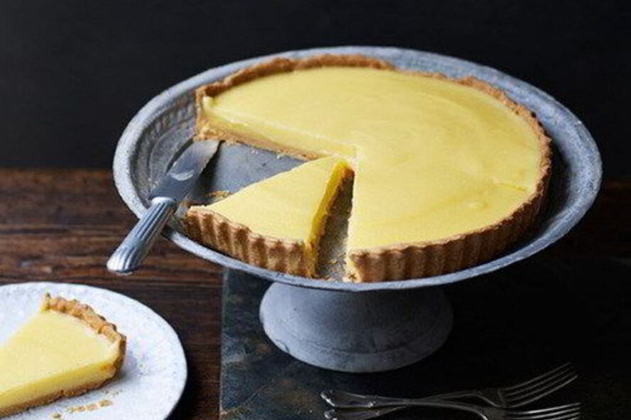 Рецепт французского лимонного заварного тарта