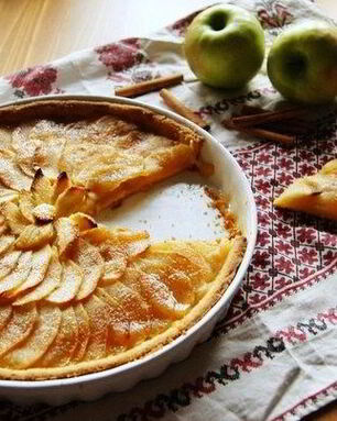 Французский яблочный тарт