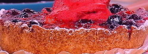 летний ягодный тарт и ягодный сорбе. Шаг 7