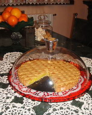 Нежный песочный тарт с лимонным кремом