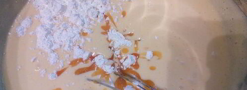 ореховый тарт с персиковым курдом. Шаг 11