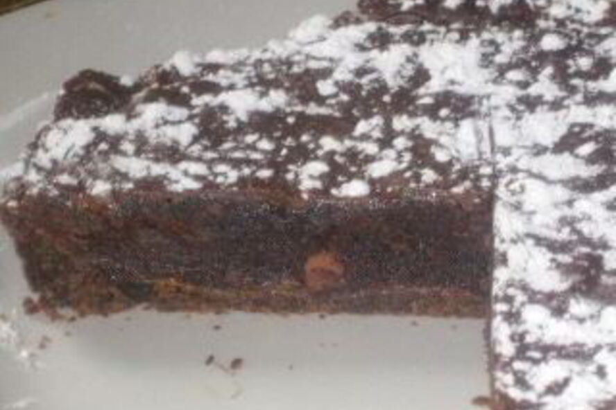 Рецепт тарта-брауни карамельного сон