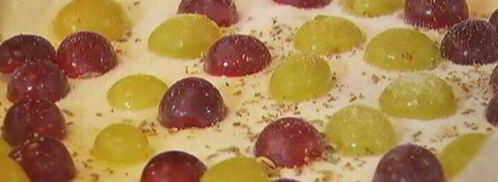 тарт из слоеного теста с сахарным виноградом. Шаг 7