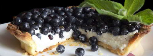 тарт с черникой и рикоттой. Шаг 10