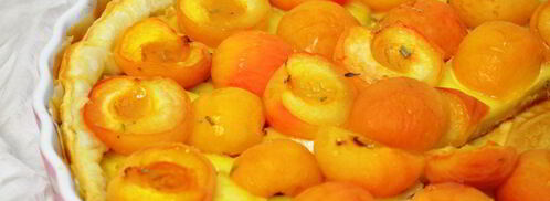 тарт с камамбером и абрикосами. Шаг 7