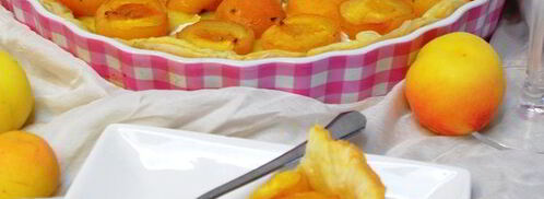 тарт с камамбером и абрикосами. Шаг 8