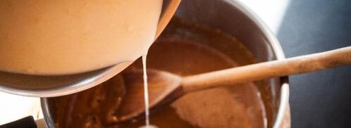 тарт с карамельным кремом и яблоками. Шаг 4