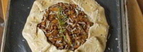 тарт с лисичками. Шаг 6