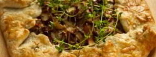 тарт с лисичками. Шаг 7