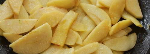 тарт с миндалем и яблоками. Шаг 9