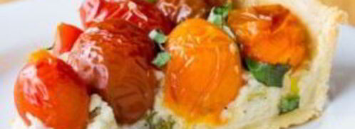 тарт с сыром и томатами. Шаг 7