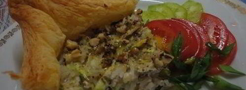 тарт с цукини, рисом и орехами. Шаг 9