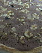 Тарт с творожно-шоколадной начинкой