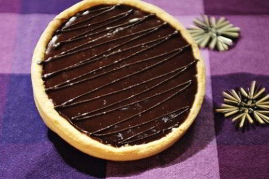 Рецепт тарта сникерс