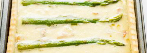 тарт со спаржей и беконом. Шаг 11