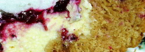 творожной тарт со смородиной и мягкой меренгой. Шаг 12