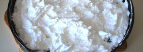 творожной тарт со смородиной и мягкой меренгой. Шаг 10