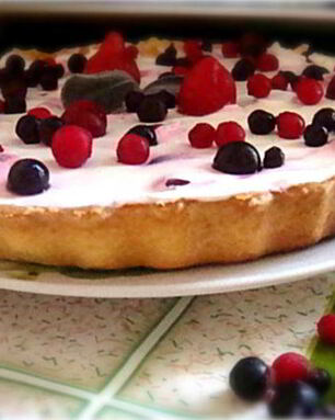 Ягодный тарт