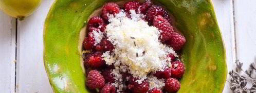 французские тосты с начинкой из сливочного сыра и малины. Шаг 3