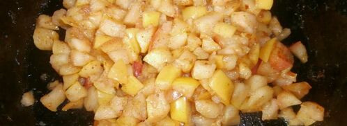 французские тосты с яблоками. Шаг 3