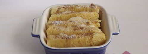 французские тосты, запеченные с яблоком. Шаг 10