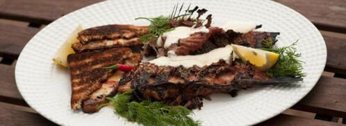 копче ные караси с томатными тостами. Шаг 6