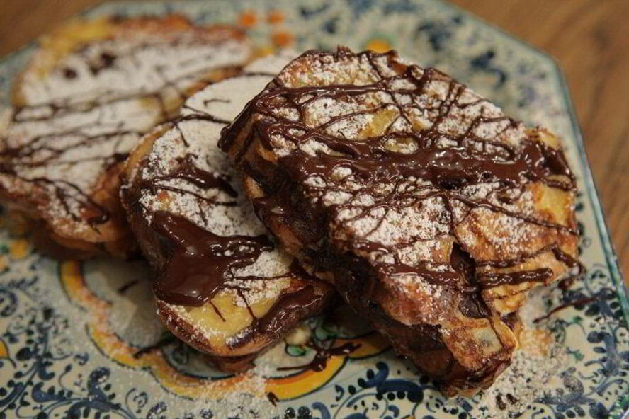 Рецепт шоколадных французских тостов