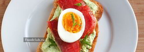 тост с авокадо и копченой неркой. Шаг 8