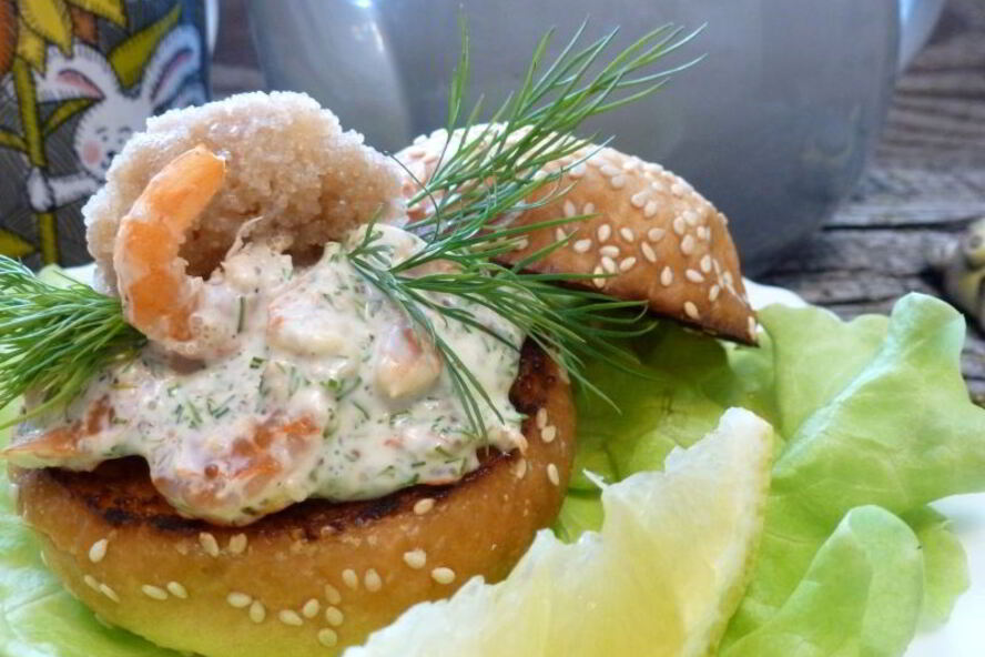 Рецепт тоста скаген