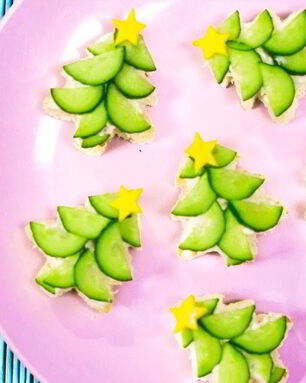 Тосты Елочки