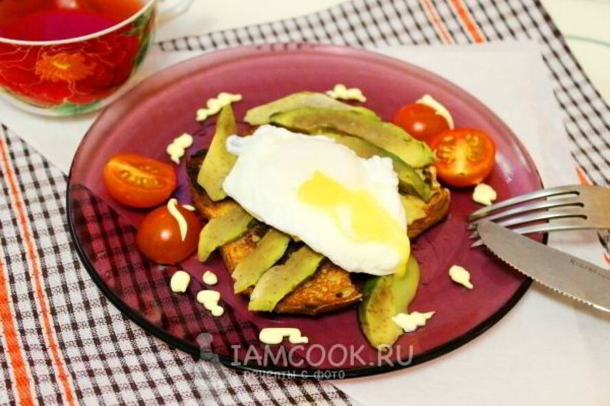 Рецепт тостов с авокадо и яйцом пашот
