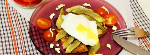 тосты с авокадо и яйцом пашот. Шаг 12