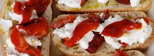 тосты с козьим сыром. Шаг 4