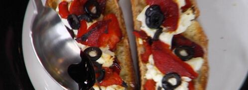 тосты с козьим сыром. Шаг 6